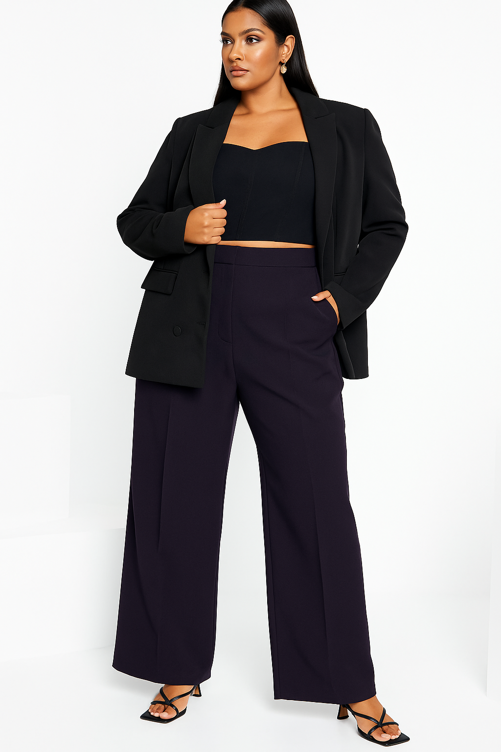 Core Pants - Aubergine