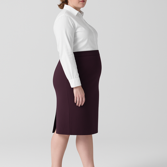 Skirt Aubergine